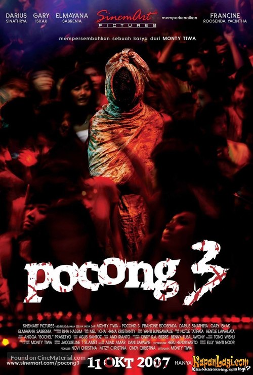 Pocong 3 - Indonesian Movie Poster