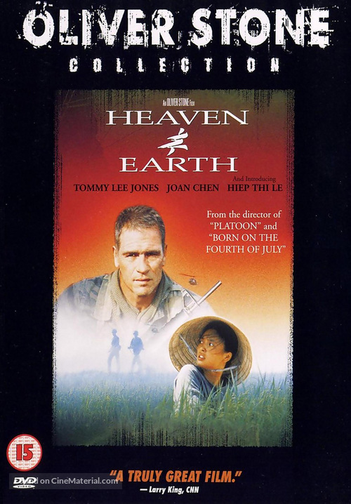 Heaven &amp; Earth - British DVD movie cover