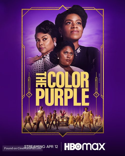 The Color Purple - British Movie Poster