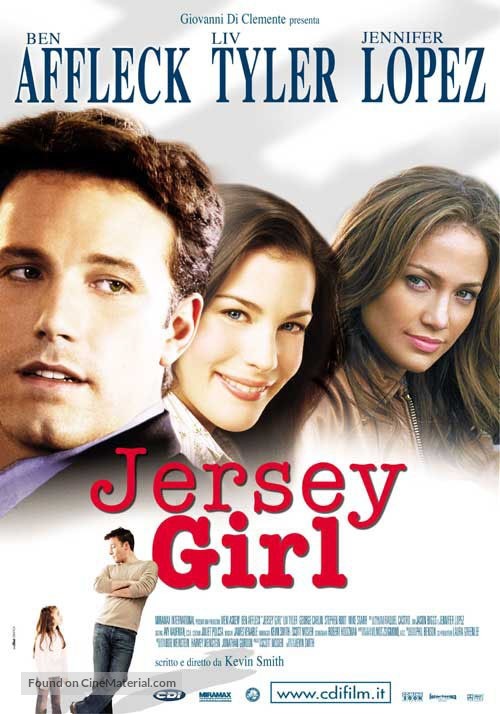 Jersey Girl - Italian Movie Poster