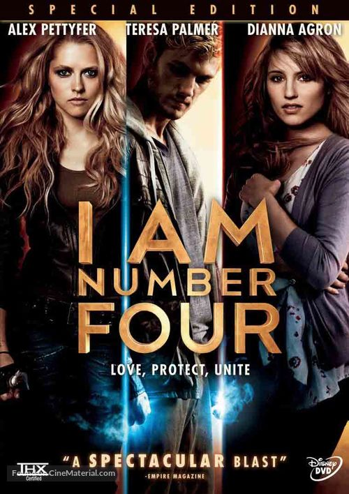 I Am Number Four - DVD movie cover