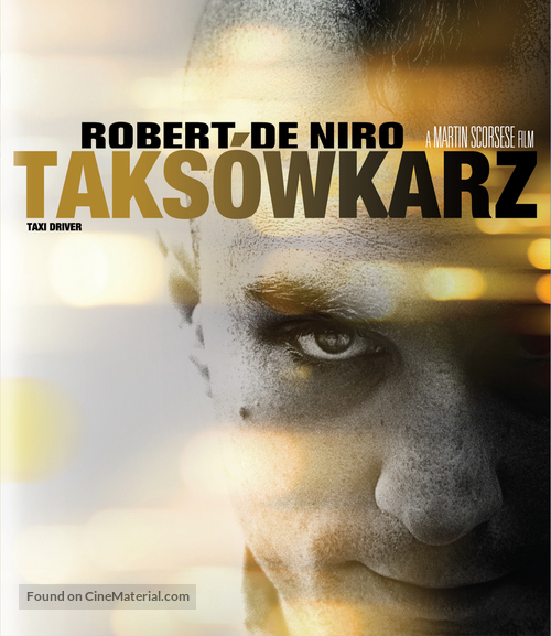 Taxi Driver - Polish Blu-Ray movie cover