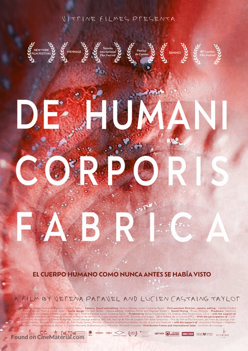 De humani corporis fabrica - Spanish Movie Poster