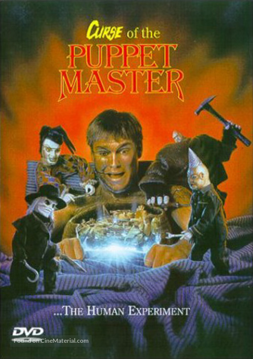 Curse of the Puppet Master - DVD movie cover