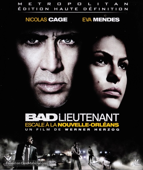 The Bad Lieutenant: Port of Call - New Orleans - French Blu-Ray movie cover