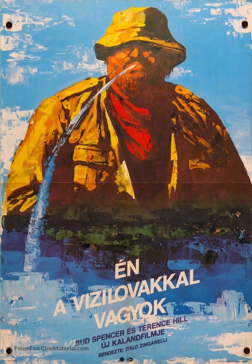 Io sto con gli ippopotami - Hungarian Movie Poster