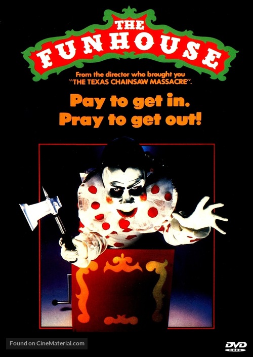 The Funhouse - DVD movie cover