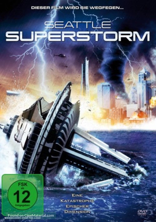 Seattle Superstorm - German DVD movie cover