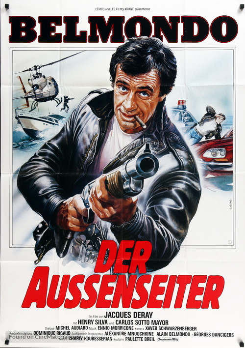 Marginal, Le - German Movie Poster