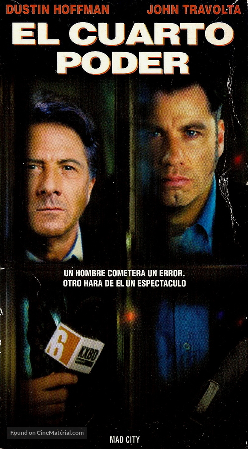 Mad City - Argentinian Movie Poster