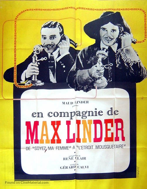 En compagnie de Max Linder - French Movie Poster