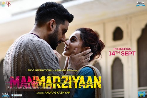 Manmarziyaan - Indian Movie Poster