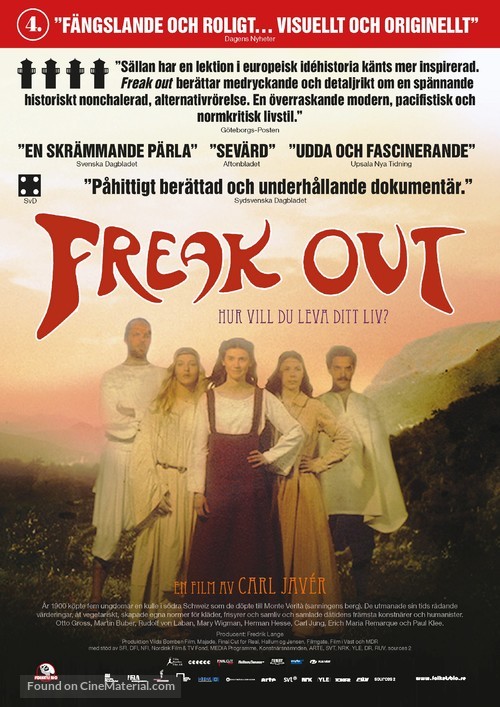 Freak Out - Swedish Movie Poster