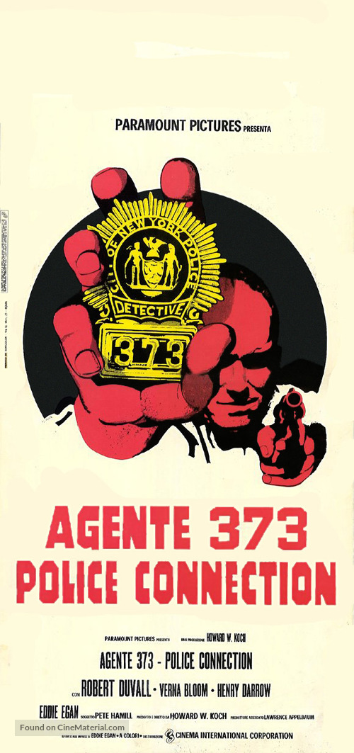 Badge 373 - Italian Movie Poster