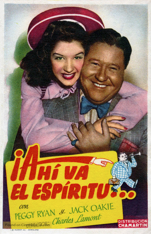 That&#039;s the Spirit - Spanish Movie Poster