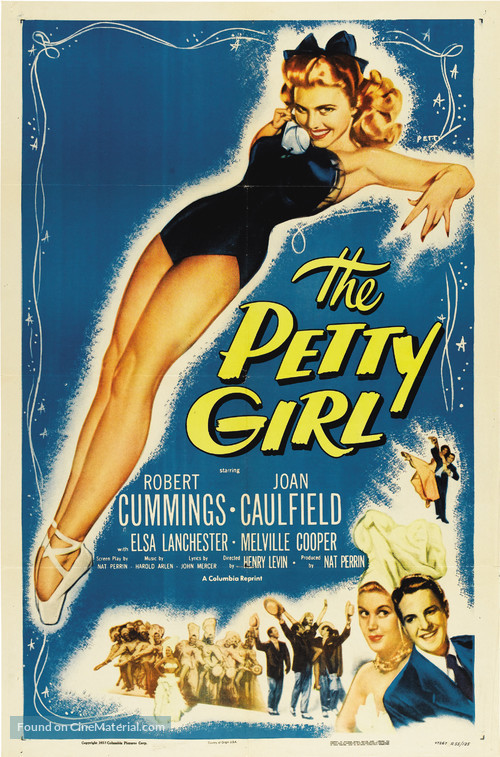 The Petty Girl - Re-release movie poster