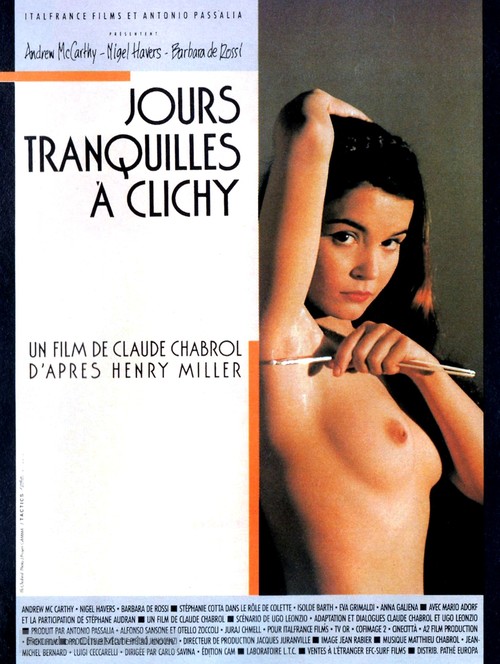 Jours tranquilles &agrave; Clichy - French Movie Poster