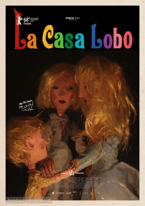 La casa lobo - Mexican Movie Poster