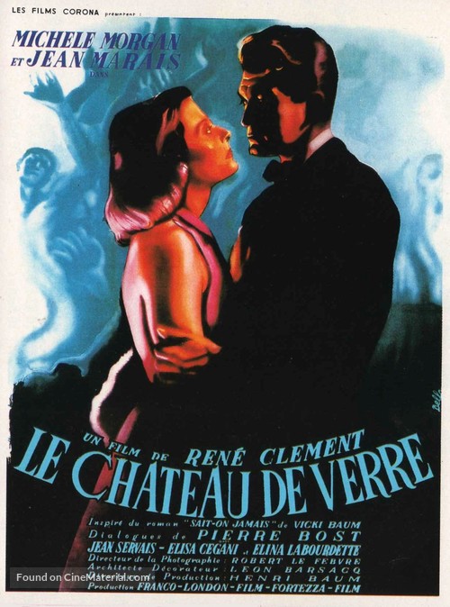 Ch&acirc;teau de verre, Le - French Movie Poster