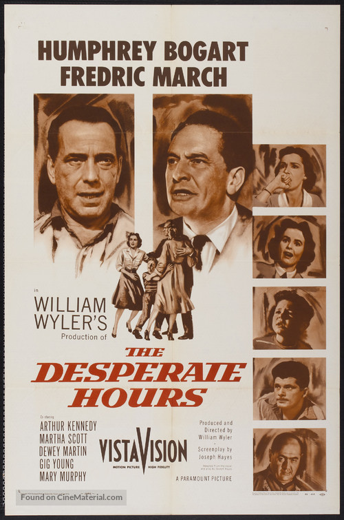 The Desperate Hours - Movie Poster