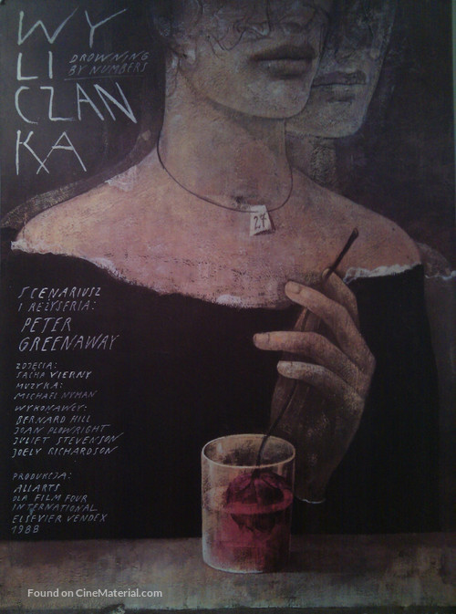 Drowning by Numbers - Polish Movie Poster