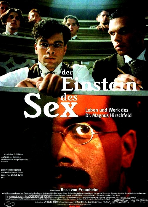 Einstein des Sex, Der - German Movie Poster