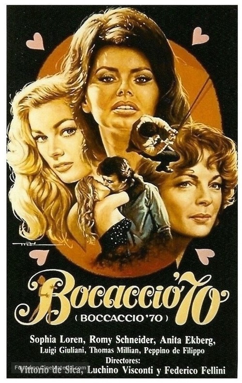 Boccaccio &#039;70 - Italian Movie Poster