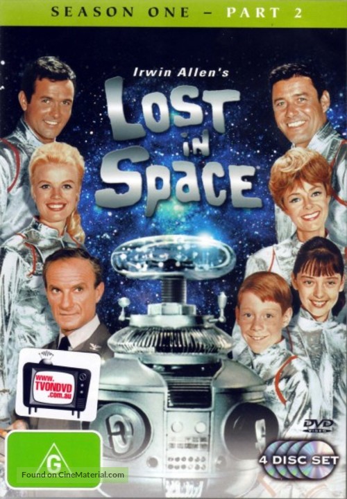 &quot;Lost in Space&quot; - Australian DVD movie cover