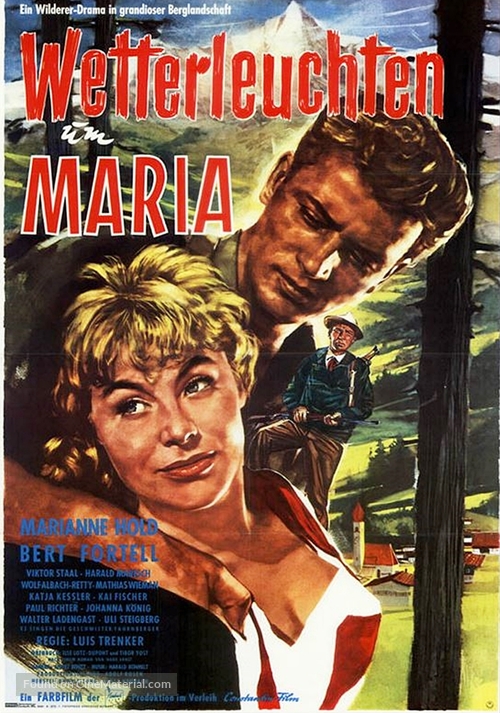 Wetterleuchten um Maria - German Movie Poster