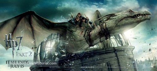 Harry Potter and the Deathly Hallows - Part 2 - British Movie Poster