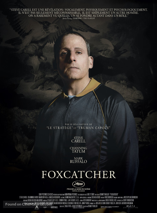 Foxcatcher - French Movie Poster