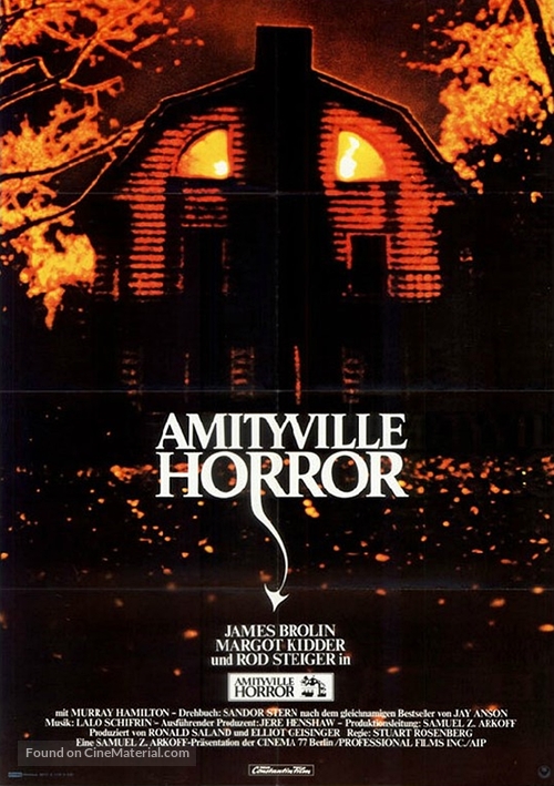 The Amityville Horror - German Movie Poster