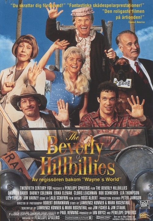 The Beverly Hillbillies - Swedish Movie Poster