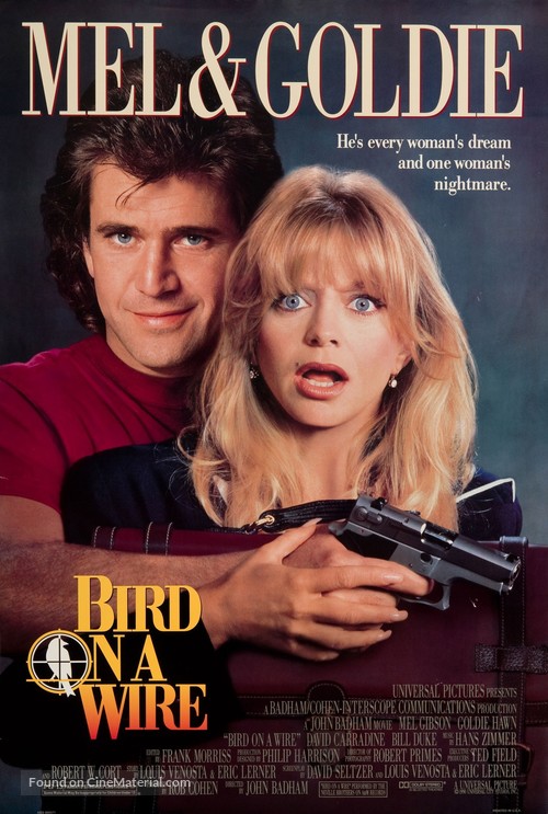 Bird on a Wire - Movie Poster