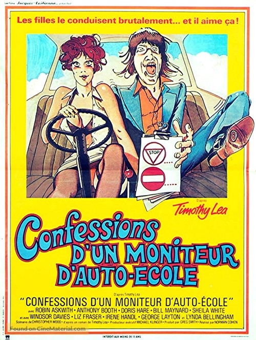 Confessions of a Driving Instructor - French Movie Poster