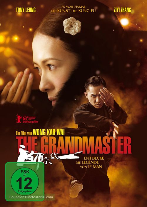 Yi dai zong shi - German DVD movie cover