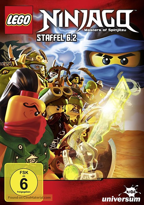 &quot;Ninjago: Masters of Spinjitzu&quot; - German DVD movie cover