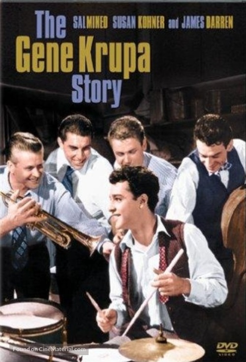 The Gene Krupa Story - DVD movie cover