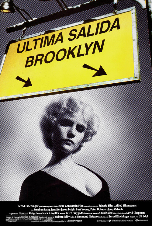 Last Exit to Brooklyn - Spanish Movie Poster