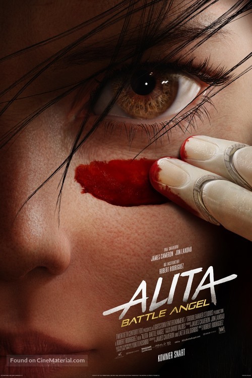 Alita: Battle Angel - Danish Movie Poster