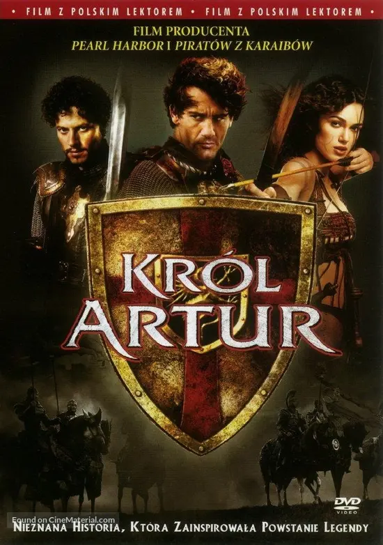 King Arthur - Polish DVD movie cover