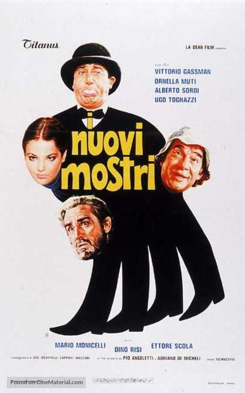 I nuovi mostri - Italian Movie Poster