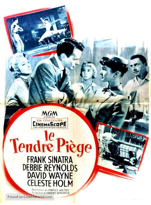 The Tender Trap - French Movie Poster