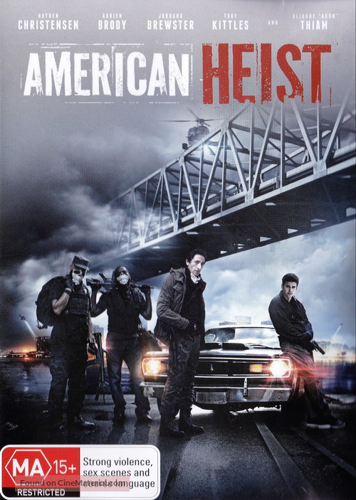 American Heist - Australian DVD movie cover
