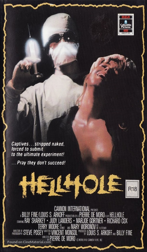 Hellhole - Australian VHS movie cover