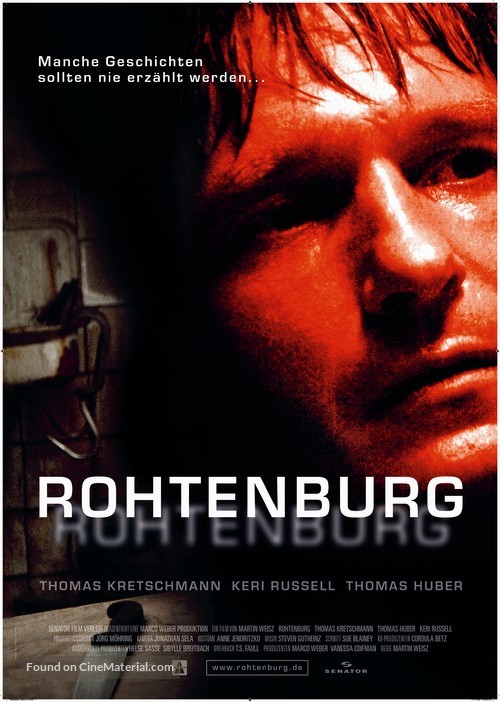 Rohtenburg - German Movie Poster