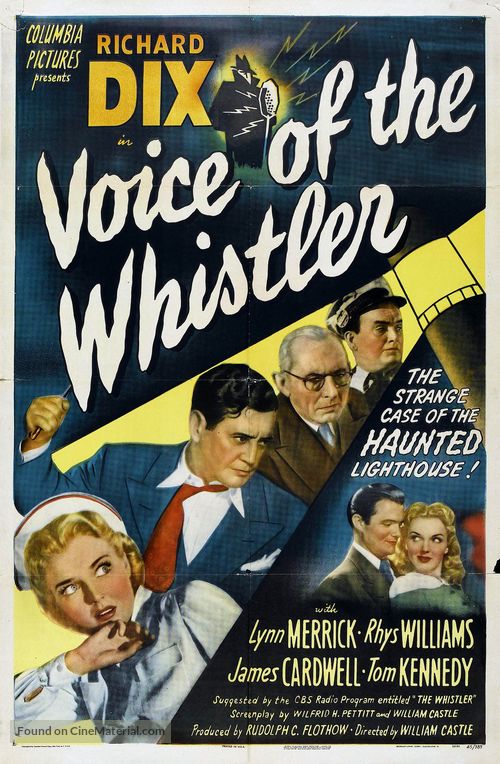 Voice of the Whistler - Movie Poster