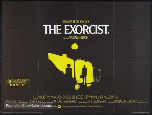 The Exorcist - British Movie Poster