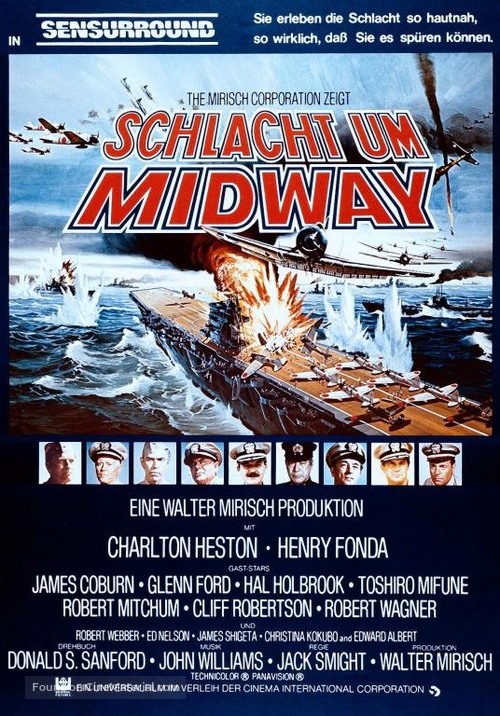 Midway - German Movie Poster