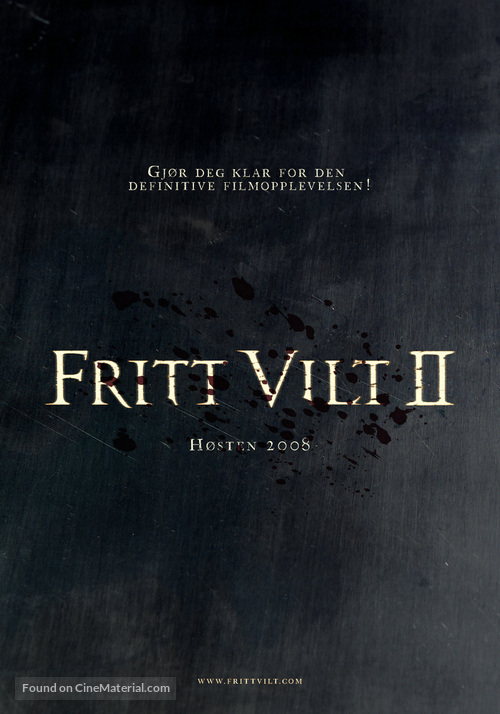 Fritt vilt II - Norwegian Movie Poster